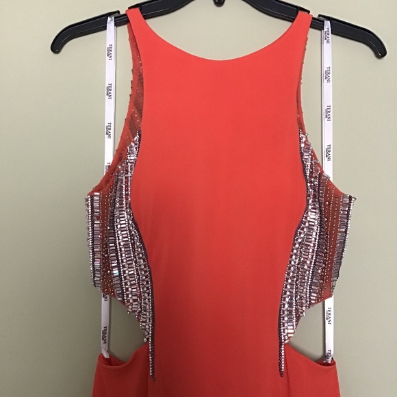 BRAND NEW - Terani Couture Cutout Gown - Picture 2 of 5